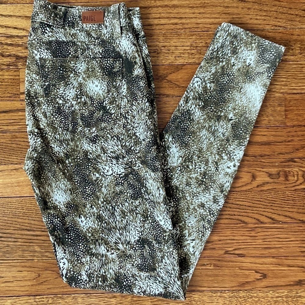 PAIGE | Verdugo Ultra Skinny Olive Jean